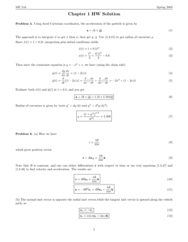 Chapter 1 HW Solution