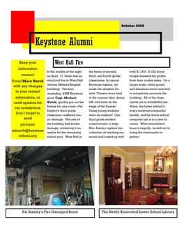 Alumni Newsletter September 2006