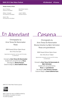 En Atendant and Cesena