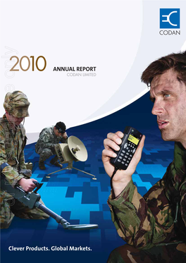 Codan Limited Annual Report 2010