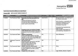 Hampshire Primary Care Trust