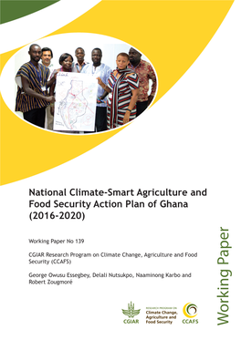National Climate-Smart Agriculture and Food Security Action Plan of Ghana (2016-2020)