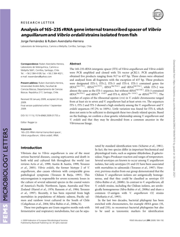 Microbiology Letters