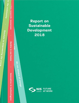 Report on Sustainable Development 2018 1