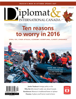 Ten Reasons to Worry in 2016