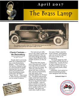 The Brass Lamp