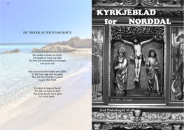 KYRKJEBLAD for NORDDAL