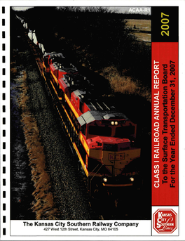 Class I Railroad Annual Report