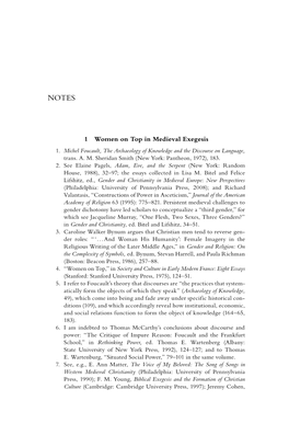 1 Women on Top in Medieval Exegesis 1