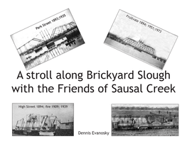 A Stroll Along Brickyard Slough with the Friends of Sausal Creek
