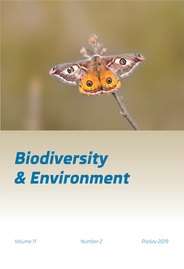 Biodiversity & Environment