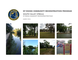 South Valley Stream NYRCR Planning Area Release of This NYRCR Plan,) in Which the Public Regular Basis