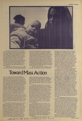 Toward Mass Action