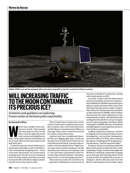 Will Increasing Traffic to the Moon Contaminate Its