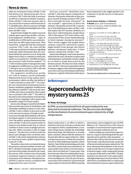 Superconductivity Mystery Turns 25