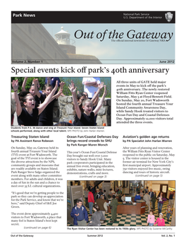 Out of the Gateway the Official Internal Newsletter of Gateway NRA