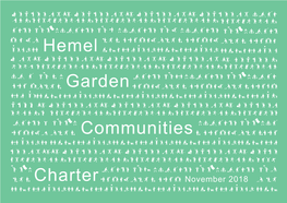 Hemel Garden Communities Charter