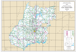 Mapa Rodoviário Goiás