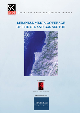Lebanese Media Coverage of the Oil and Gas Sector 2014