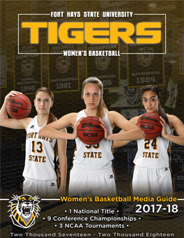 Fort Hays State University Women's Basketball 2017-18