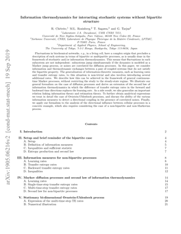 Arxiv:1905.06216V2 [Cond-Mat.Stat-Mech] 19 Sep 2019 B