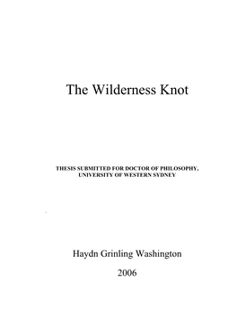 The Wilderness Knot