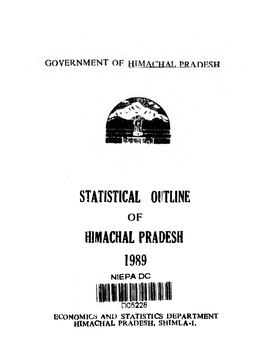 STATISTICAL OUTLINE HIMACHAL PRADESH L L L L