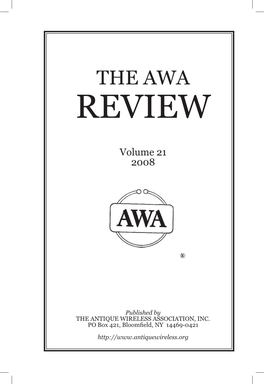 The Awa Review