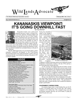 AWA Newsletter Feb 2003.Qxd