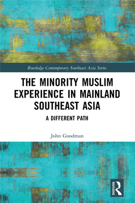 The Minority Muslim Experience in Mainland Southeast Asia