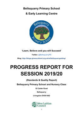 Progress Report for Session 2019/20