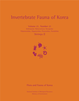 Invertebrate Fauna of Korea