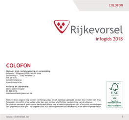 Infogids Rijkevorsel 2018 OVER RIJKEVORSEL