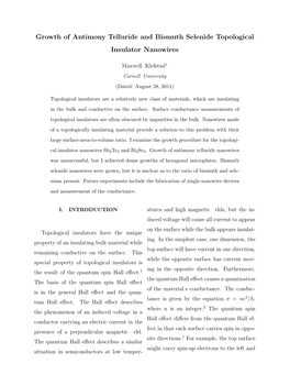 Growth of Antimony Telluride and Bismuth Selenide Topological Insulator Nanowires