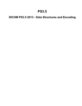 DICOM PS3.5 2013 - Data Structures and Encoding Page 2