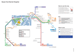 Buses from Barnet Hospital