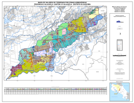 Mapa De Valores De Terrenos Por Zonas Homogéneas Provincia 2 Alajuela Cantón 01 Alajuela Distrito 05 Guácima 467200 469200 471200 473200 475200 477200