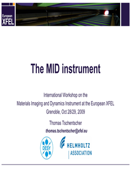 The MID Instrument