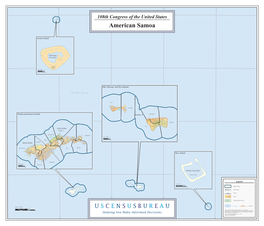 108Th Congress of the United States Island American Samoa