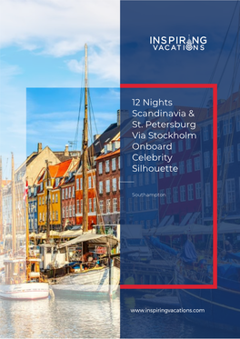 12 Nights Scandinavia & St. Petersburg Via Stockholm Onboard