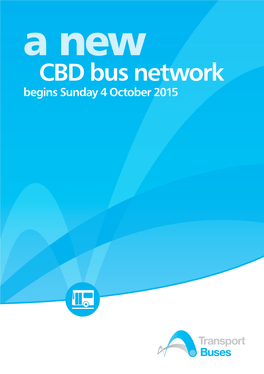New CBD Bus Network Brochure