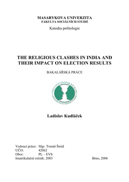 The Religious Clashes in India and Their Impact On