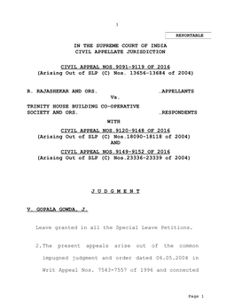 Land Acquisition Karnataka Supreme Court