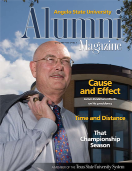 SPRING 2007 Angelo State University Alumni Magazine Angelo State University