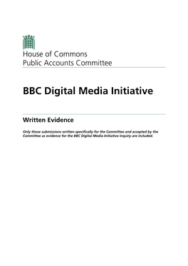 BBC Digital Media Initiative