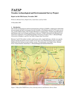 Troodos Archaeological and Environmental Survey Project