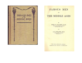 Famous Men of the Middle Ages