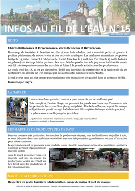 Infos Au Fil De L'eau N°15