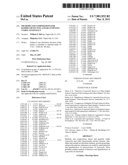 (12) United States Patent (10) Patent No.: US 7,901,932 B2 Mccoy (45) Date of Patent: Mar