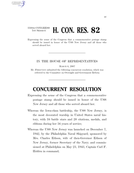 H. Con. Res. 82